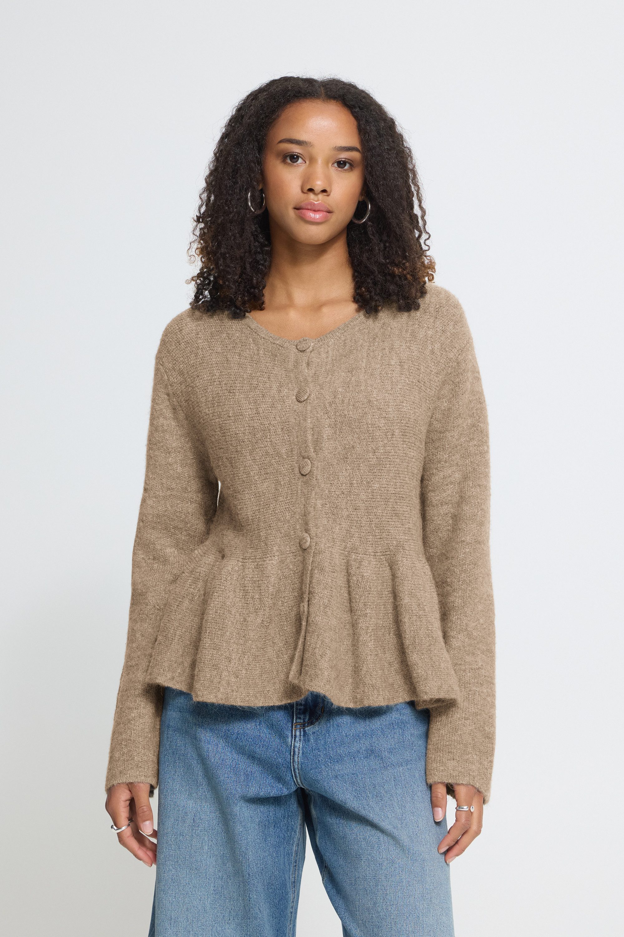 ICHI Cardigan Strick-Cardigan langarm IHKAMARA