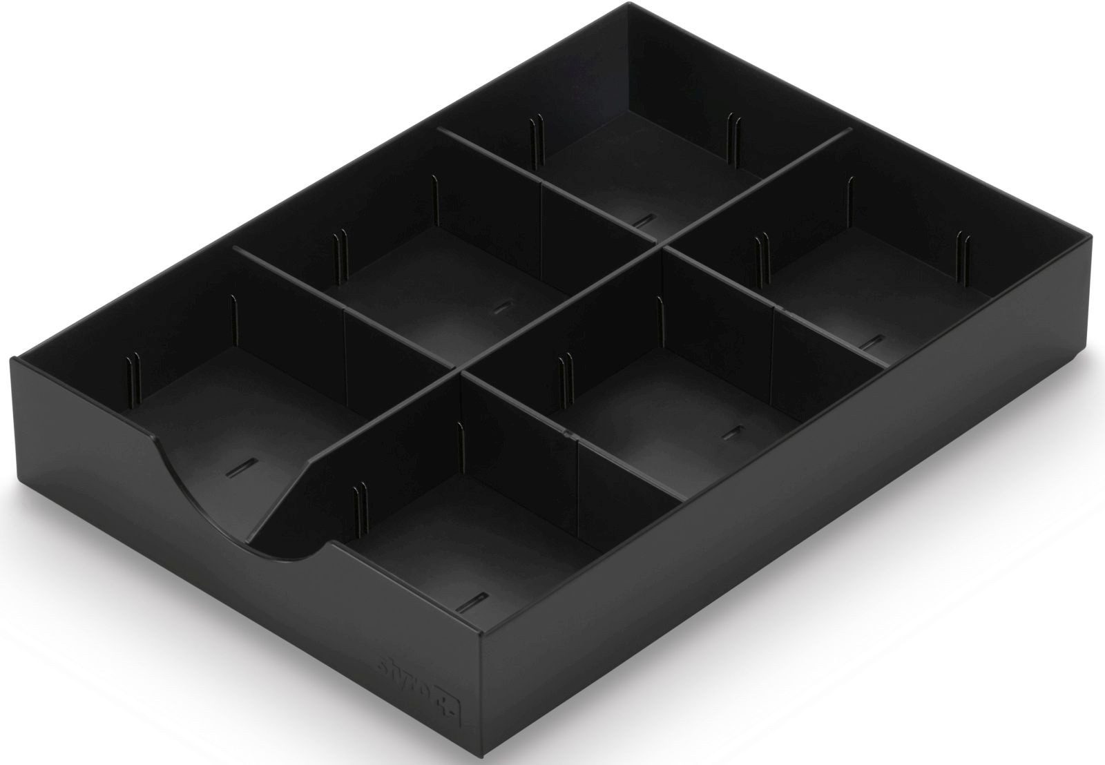 STYRO Organizer Systemschublade styrodoc schwarz