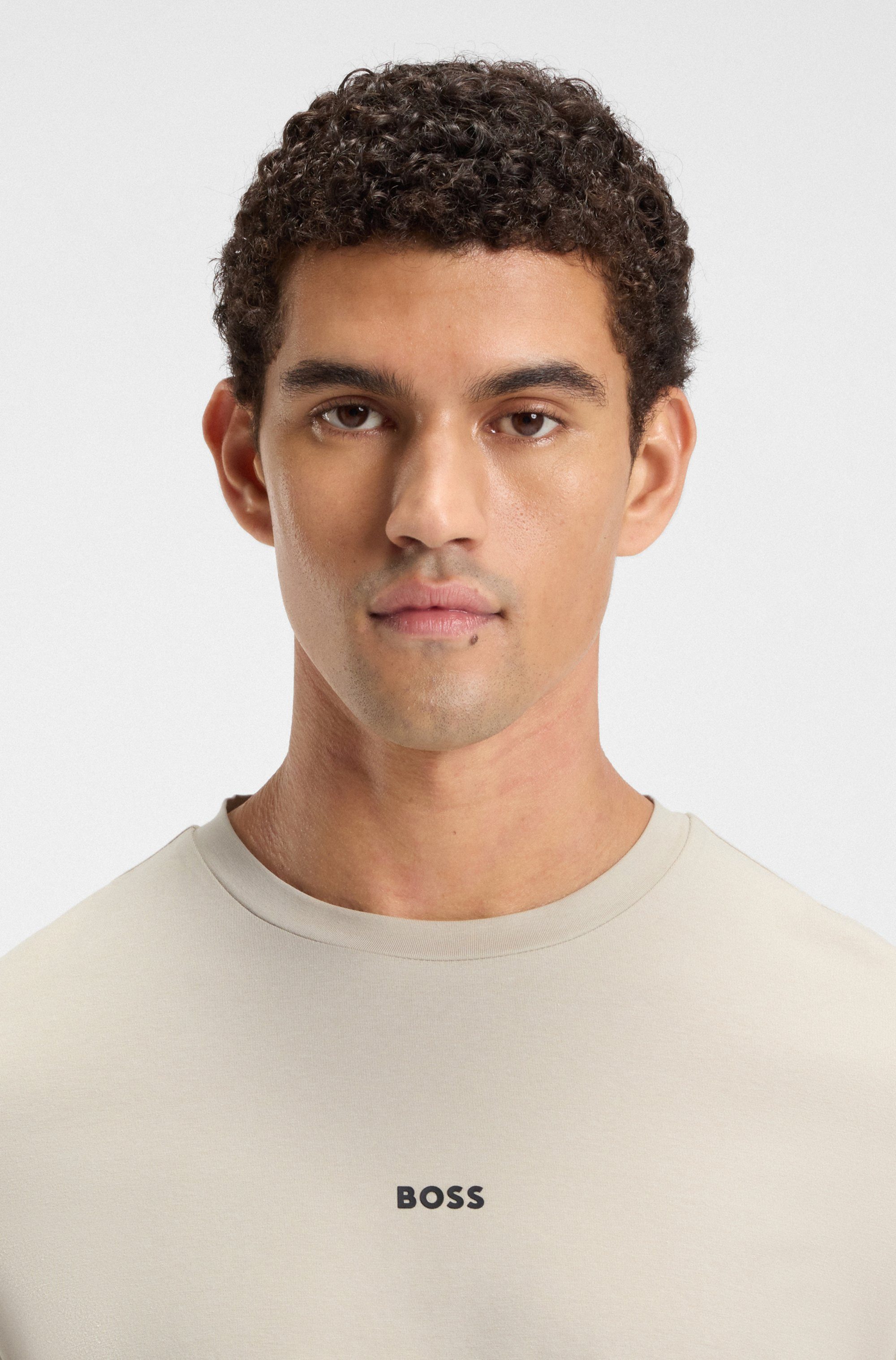 BOSS ORANGE T-Shirt TChup Relaxed Fit (1-tlg) Stretch-Cotton-Jersey Rundhalsausschnitt