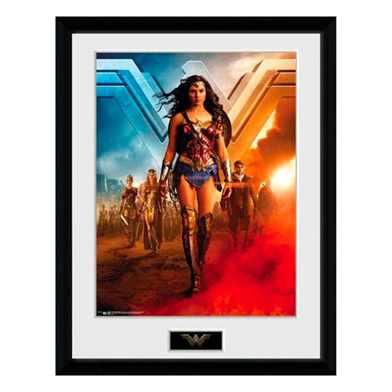 GB eye Bild mit Rahmen Wonder Woman Gerahmtes Bild - DC, Wonder Woman