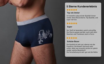 L&K Boxershorts 1209 (10er-Pack) Boxershorts aus Mikrofaser ohne Seitennaht in 10 verschiedenen Modelle