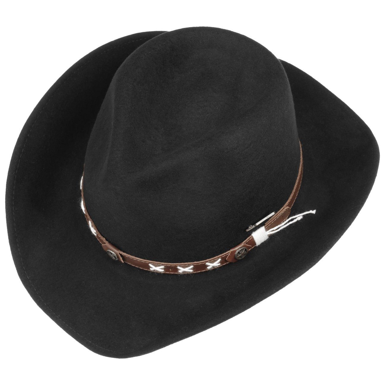 Scippis Cowboyhut (1-St) Cowboyhut mit Lederband, günstig online kaufen