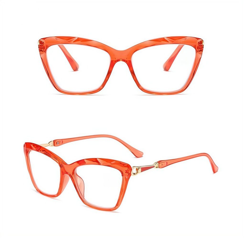 PACIEA Lesebrille Damen Cat Eye Anti Blaulicht Computer Gaming Schutz