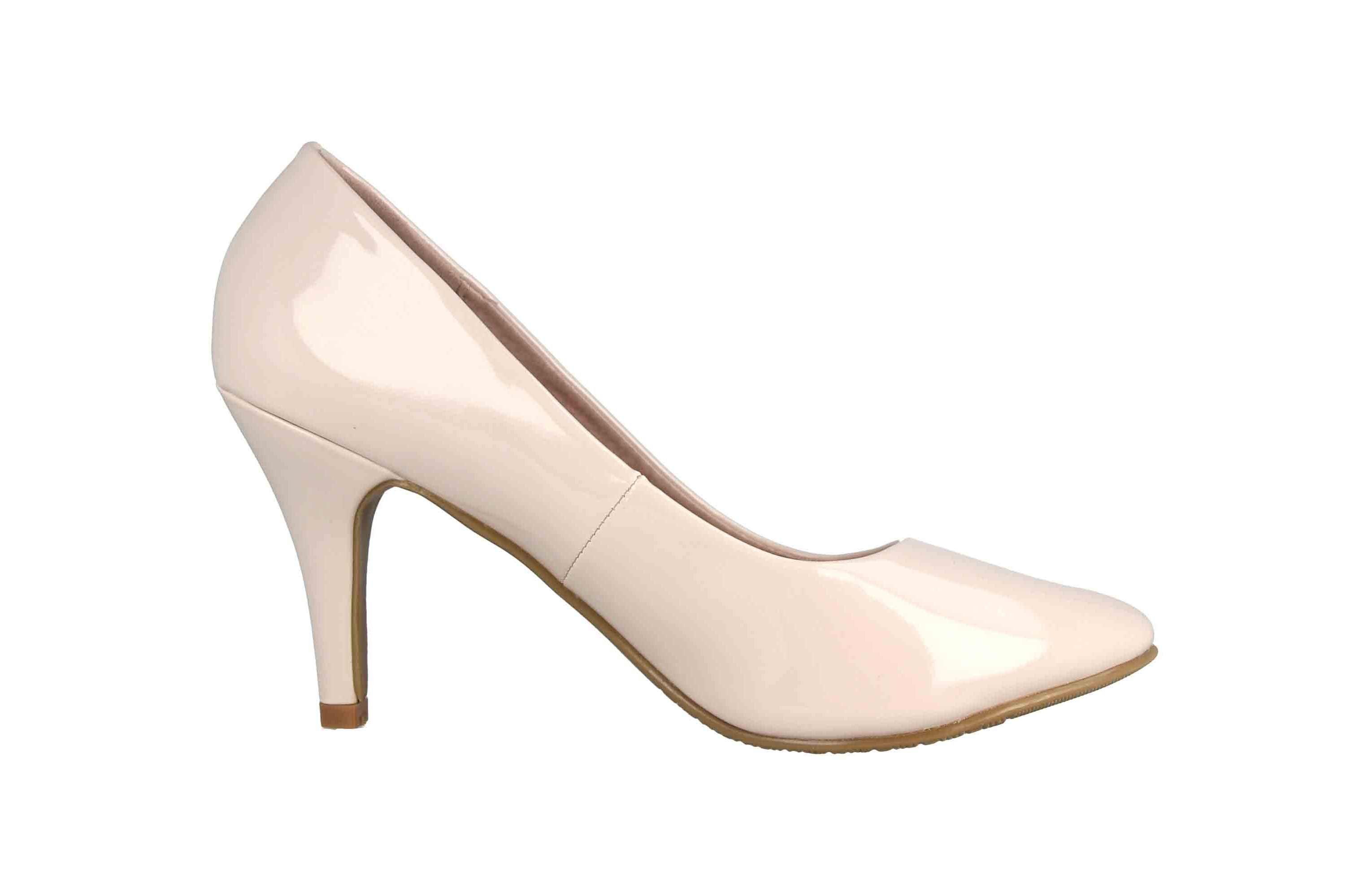 Andres Machado AM422 Charol Beige Pumps – Bild 4 von 5