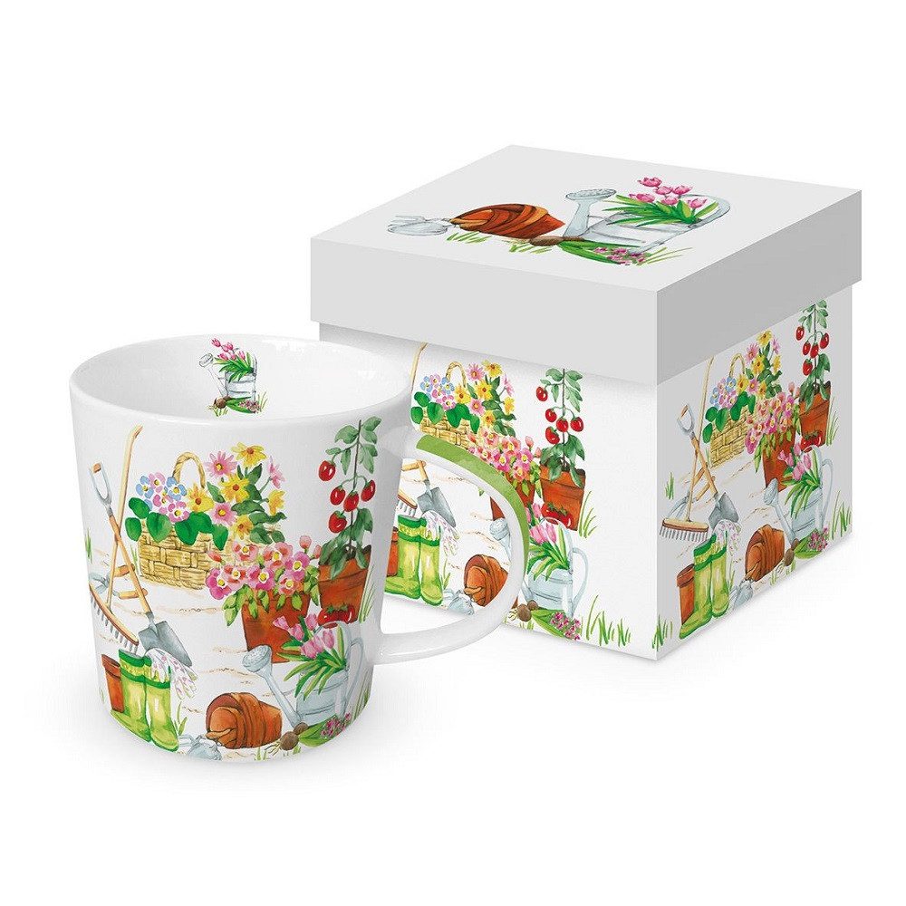 PPD Кружки PPD, Mug, Herbst, Winter, Frühling, Sommer, Alltag Kollektion, Porzellan Tasse, Blumen, Planzen, Garten, Gemuse,-Trendbecher, Henkelbecher, Sommer Kollektion, Motiv : Blumen, Pflanzen, Tiere, Liebe, Sprüche, Geschenke
