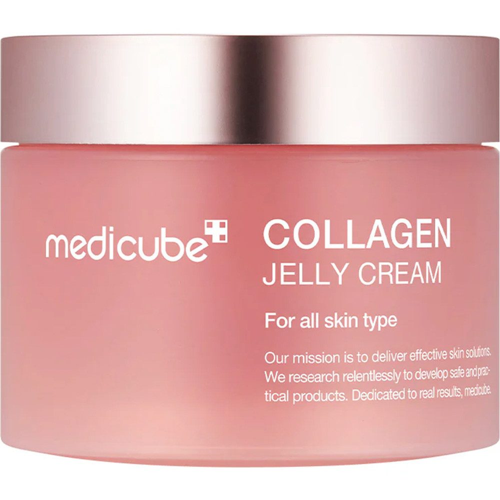 Medicube Gesichtsgel Medicube Collagen Jelly Cream 50ml, Intensive Anti-Aging-Wirkung: Nano-Collagen & Elastin