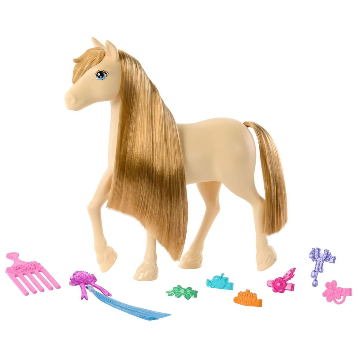 Mattel® Stehpuppe Mattel HXJ36 - Barbie - Pferd und Zubehör günstig online kaufen