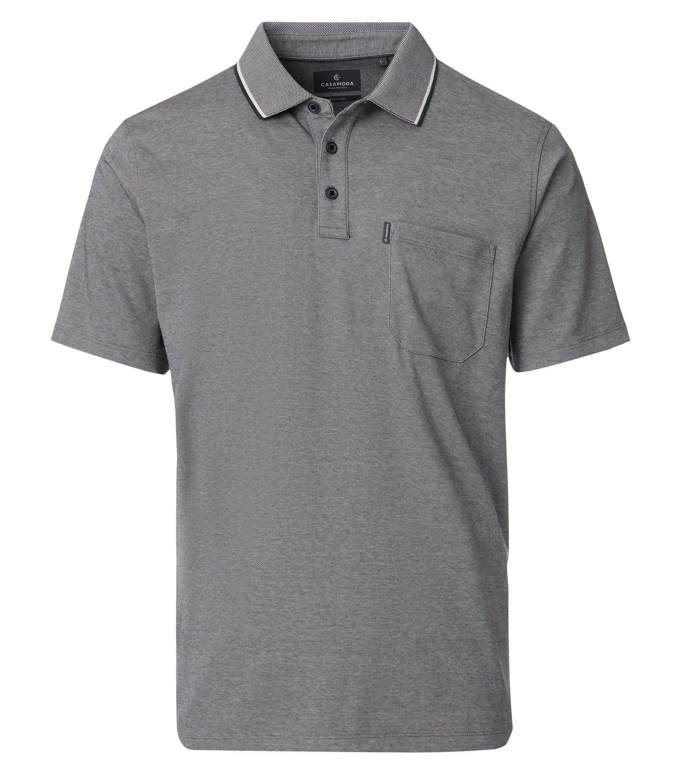 Poloshirt CASAMODA Polo-Shirt uni