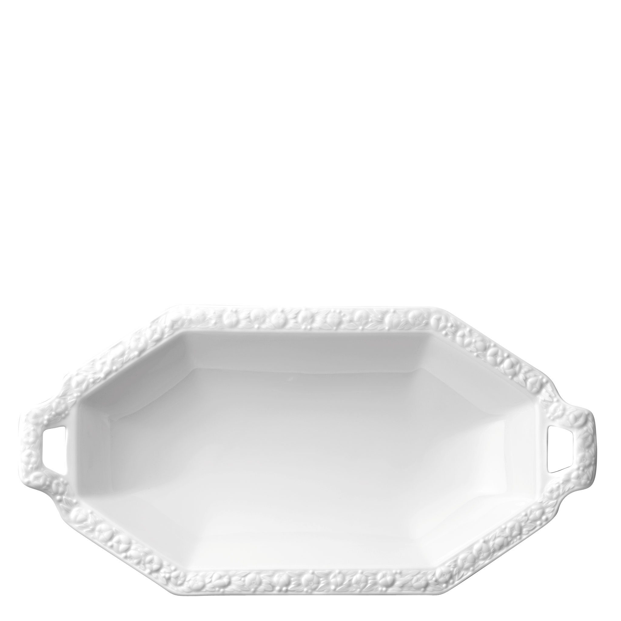 Weiß Brotschale, Brotschale Porzellan, (1-tlg) Rosenthal Maria