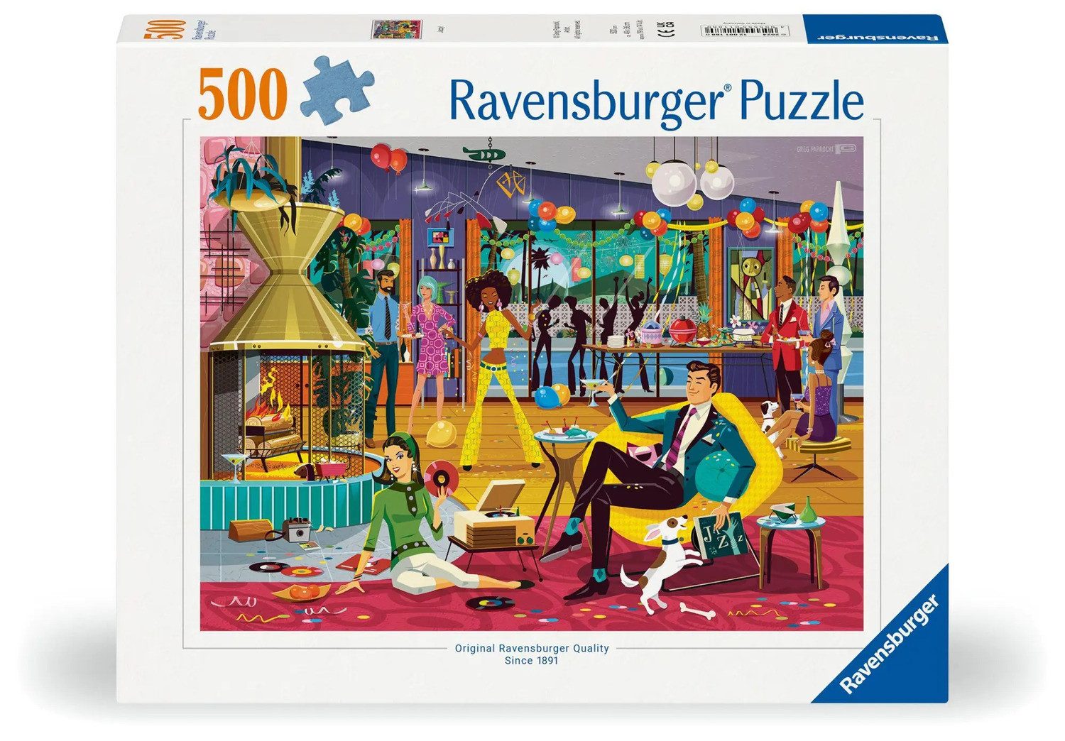 Ravensburger Puzzle Erwachsenenpuzzle 500 Teile - Jazzy!, 500 Puzzleteile