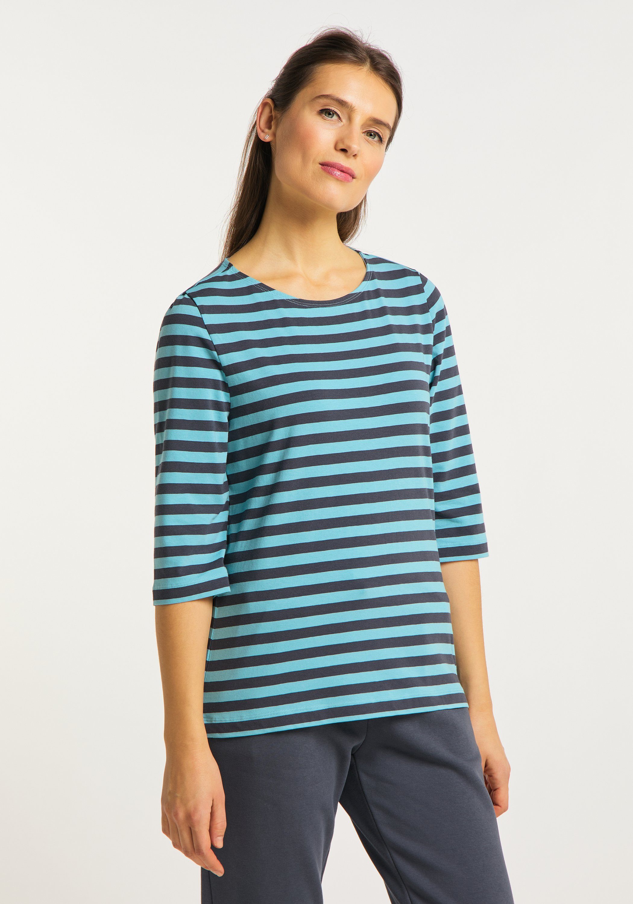 Joy stripes sky Arm-Shirt Sportswear winter 3/4 MALINA 3/4-Arm-Shirt