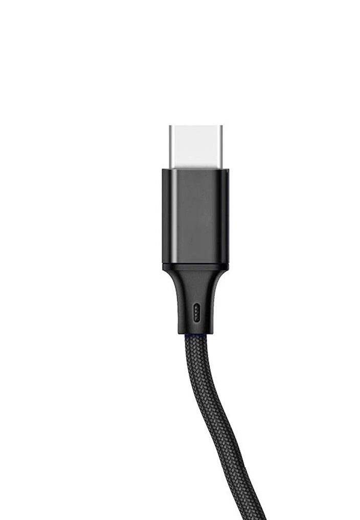 Ventarent Ladekabel 3 in 1 passt für iPhone 17 16 15 Pro Max Galaxy S25 S24 S23 Smartphone-Kabel, USB-A, Lightning, Micro-USB, USB-C (120 cm), Universal Handy passt für Apple iPhone, Samsung Galaxy, Huawei, Google