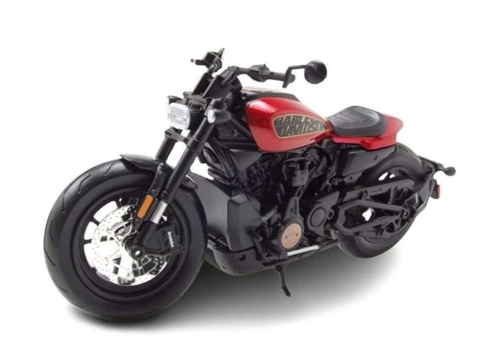 Maisto® Modellmotorrad Harley Davidson Sportster S 2024 rot, Maßstab 1:12