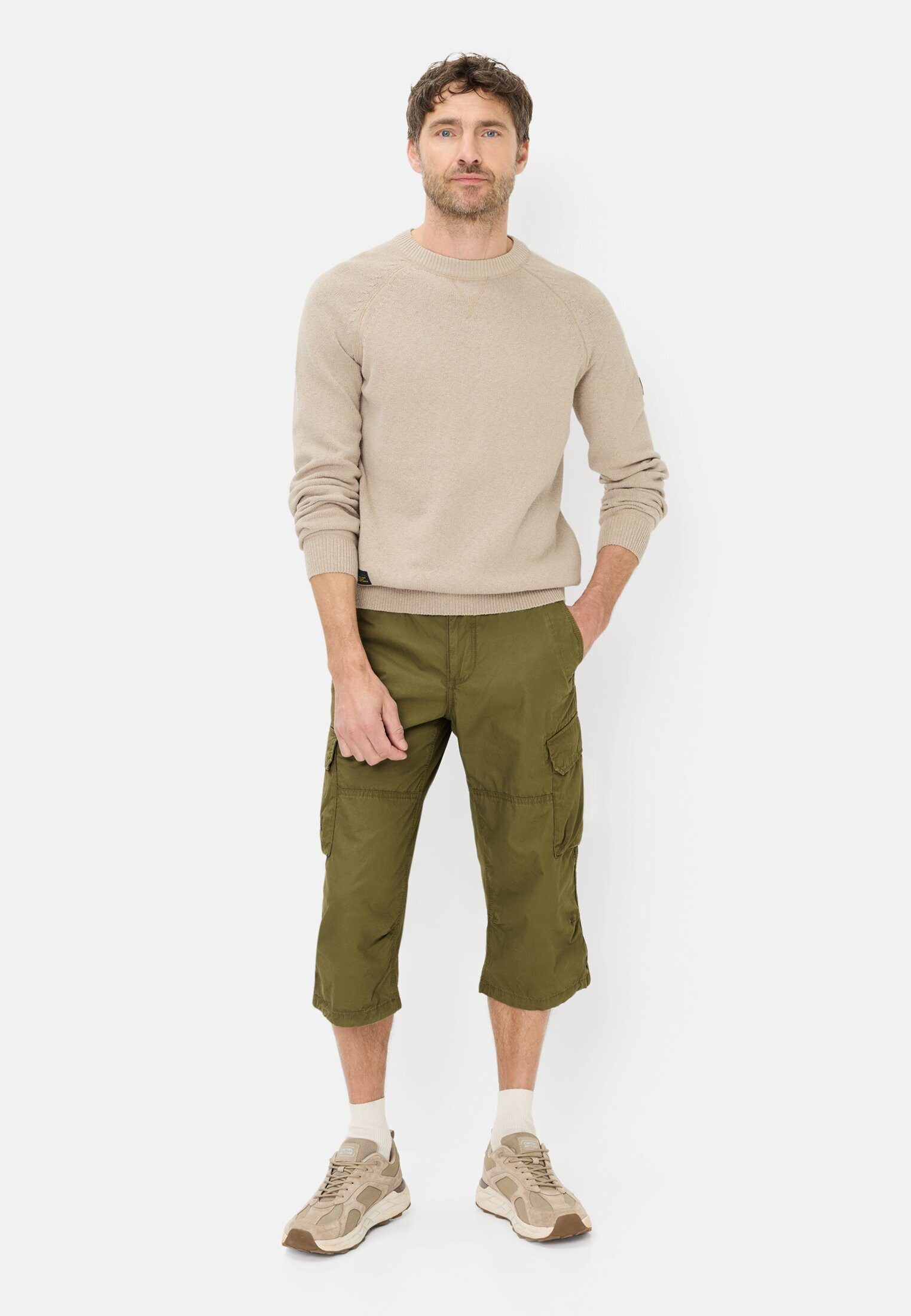 camel active Cargobermudas aus reiner Baumwolle