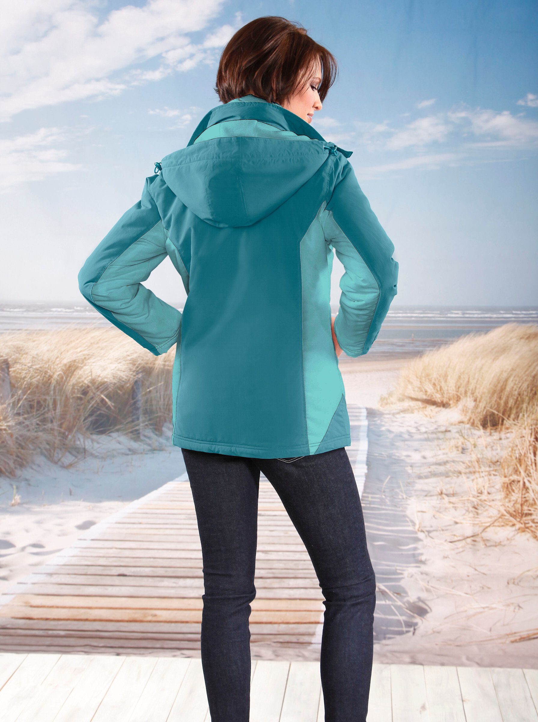 Sieh an! Allwetterjacke Jacke Langarm