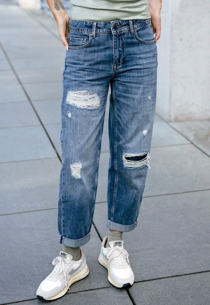 Freeman T. Porter Boyfriend-Jeans Maeva Denim Barsen günstig online kaufen