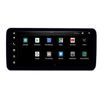 TAFFIO Für Audi Q5 MMI 3G 12" Touchscreen Android GPS USB Bluetooth CarPlay Einbau-Navigationsgerät