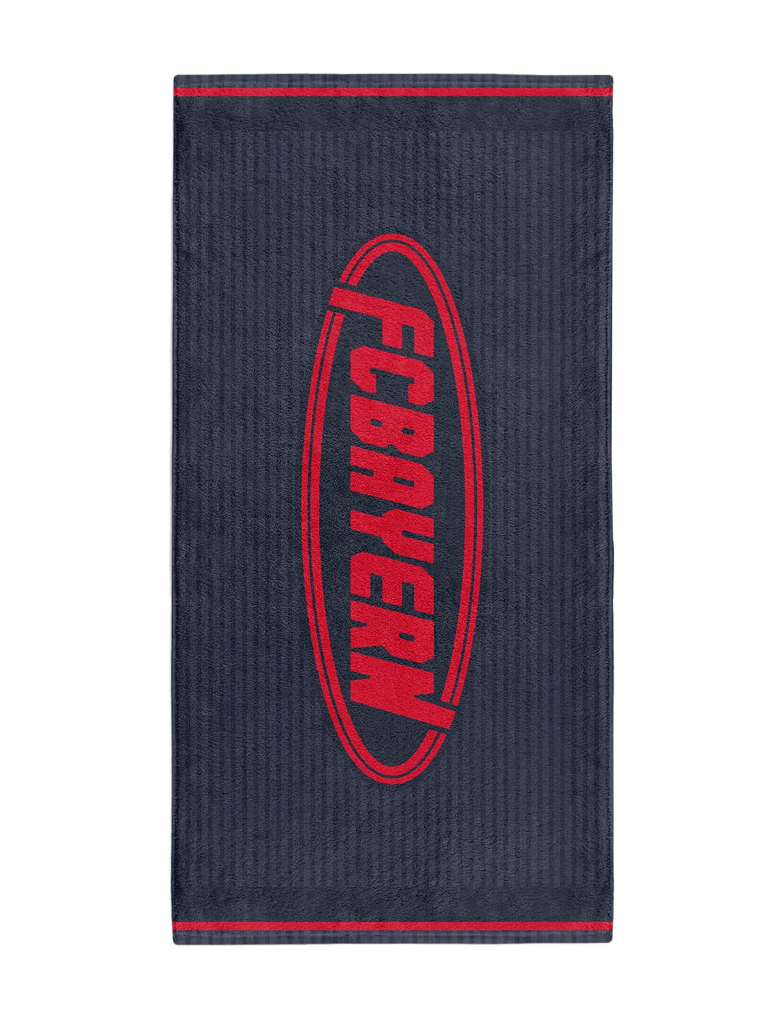 FC Bayern München Badetuch FC Bayern München, Duschtuch 2er-Set Season 70x140 cm, Navy, Baumwolle