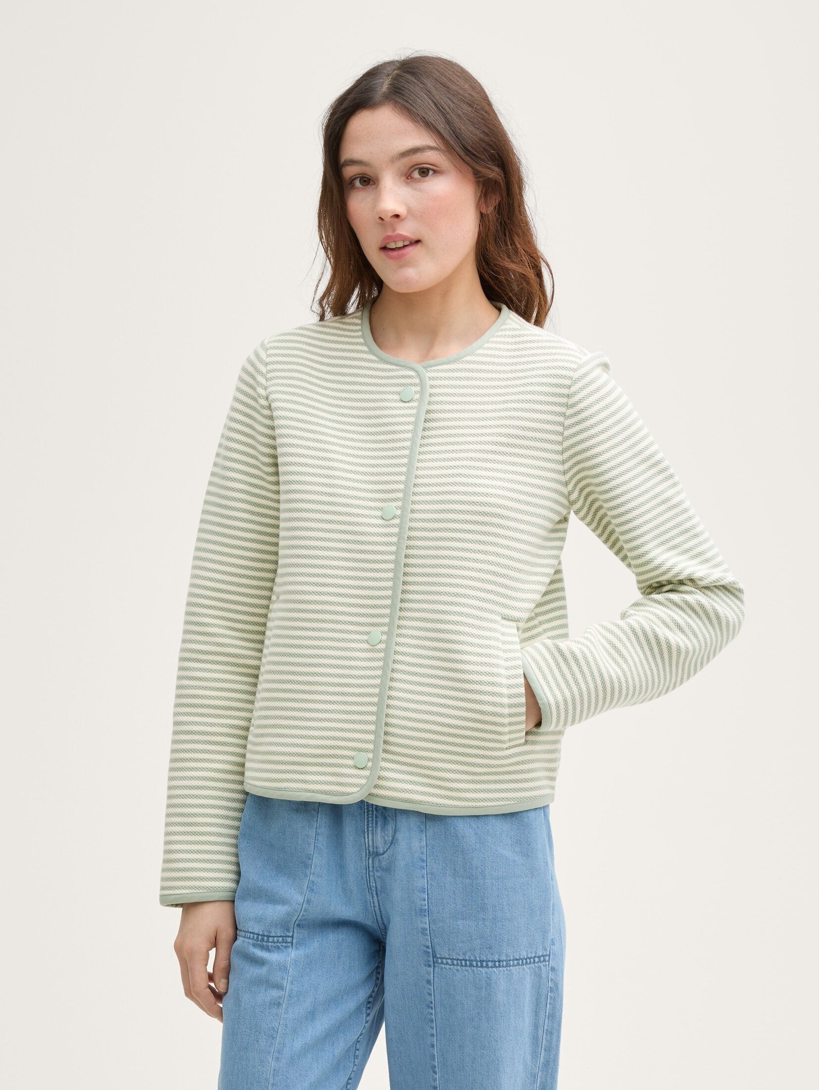 TOM TAILOR Denim Jackenblazer Jacke mit günstig online kaufen