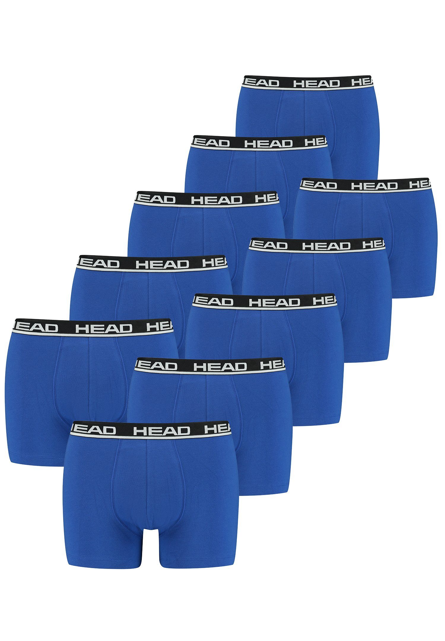 Black 10-St., (Spar-Set, Pack Boxer 006 10er-Pack) Blue er / 10 Boxershorts Head -