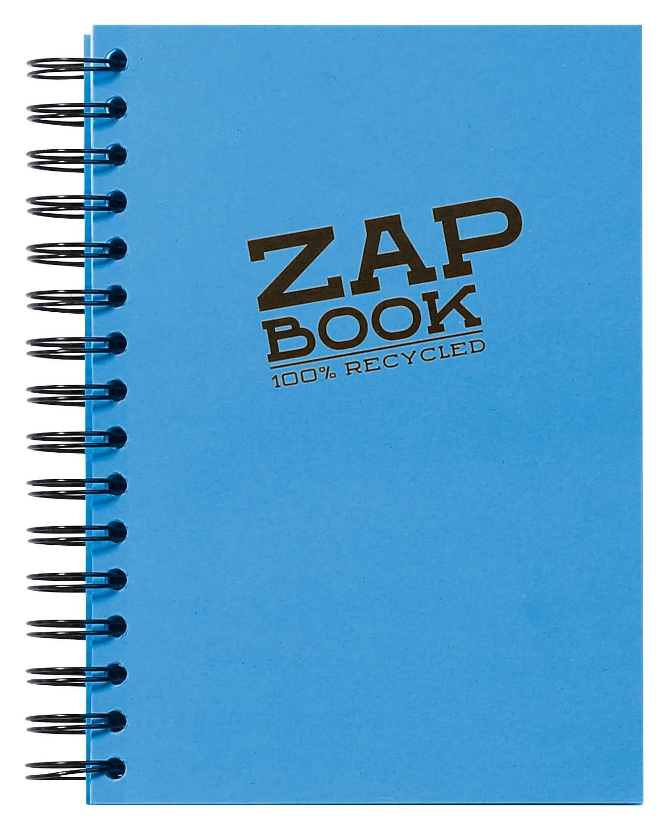 CLAIREFONTAINE Zeichenpapier 5x spiralgebundenes Skizzenbuch A5 160 Blatt sortiert 8355C, Notizbuch