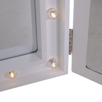 HOMCOM Spiegel (Set, 1-St., Kosmetikspiegel), LED