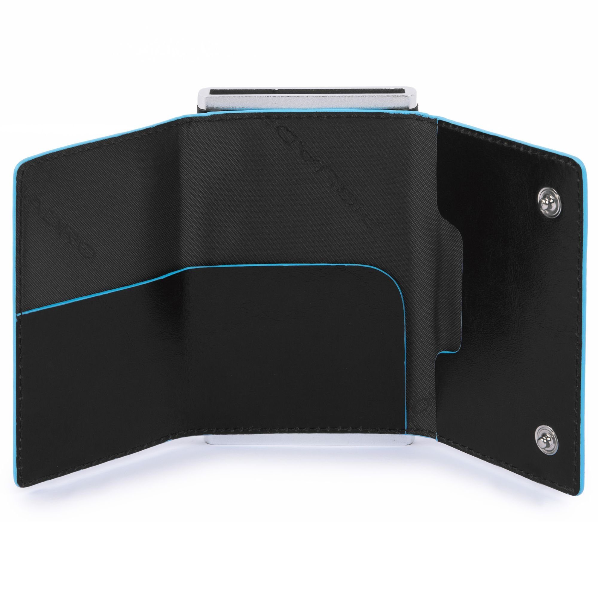 schwarz Piquadro Blue Leder Square, Etui