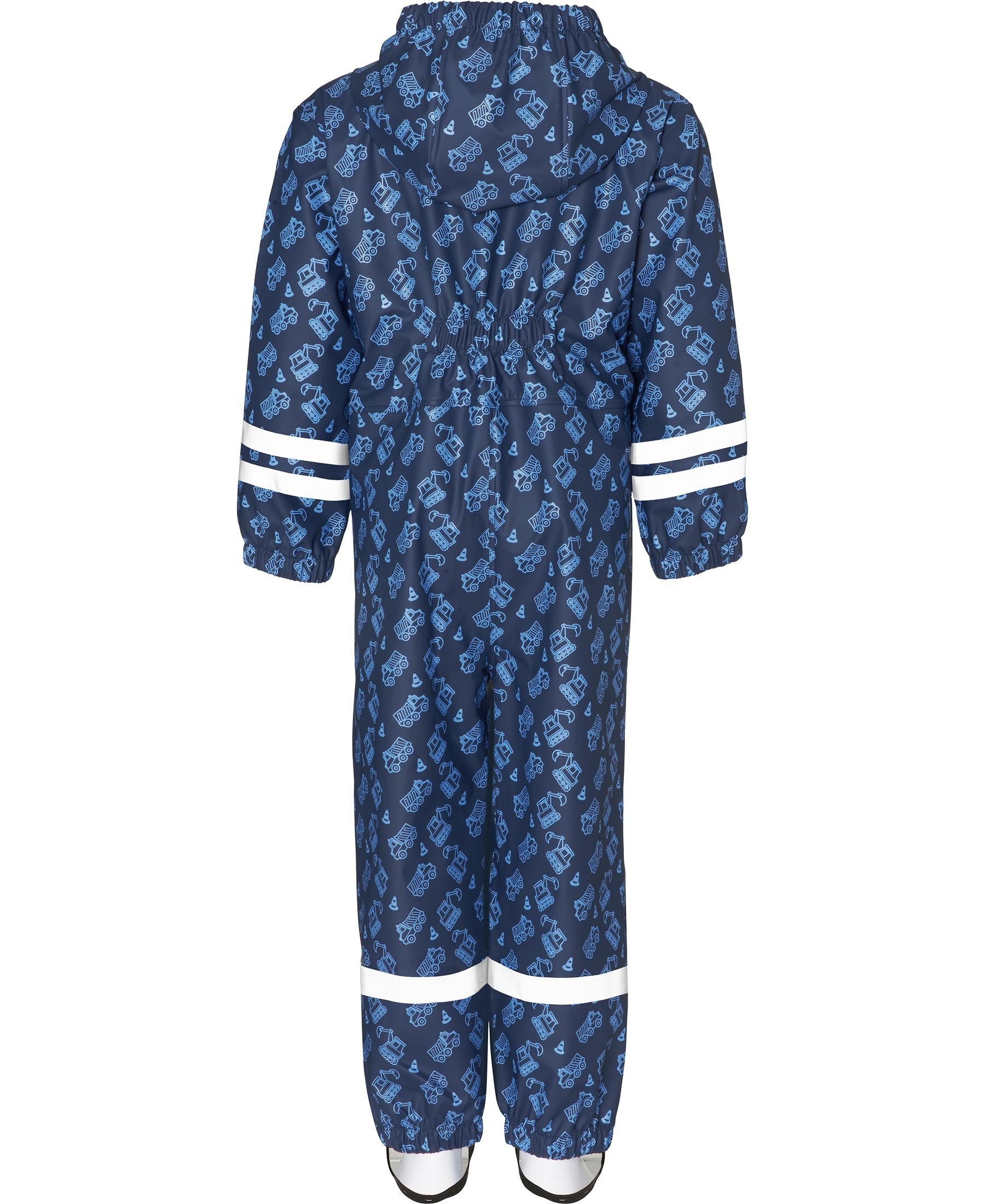 Playshoes Regenoverall Regen-Overall Baustelle allover