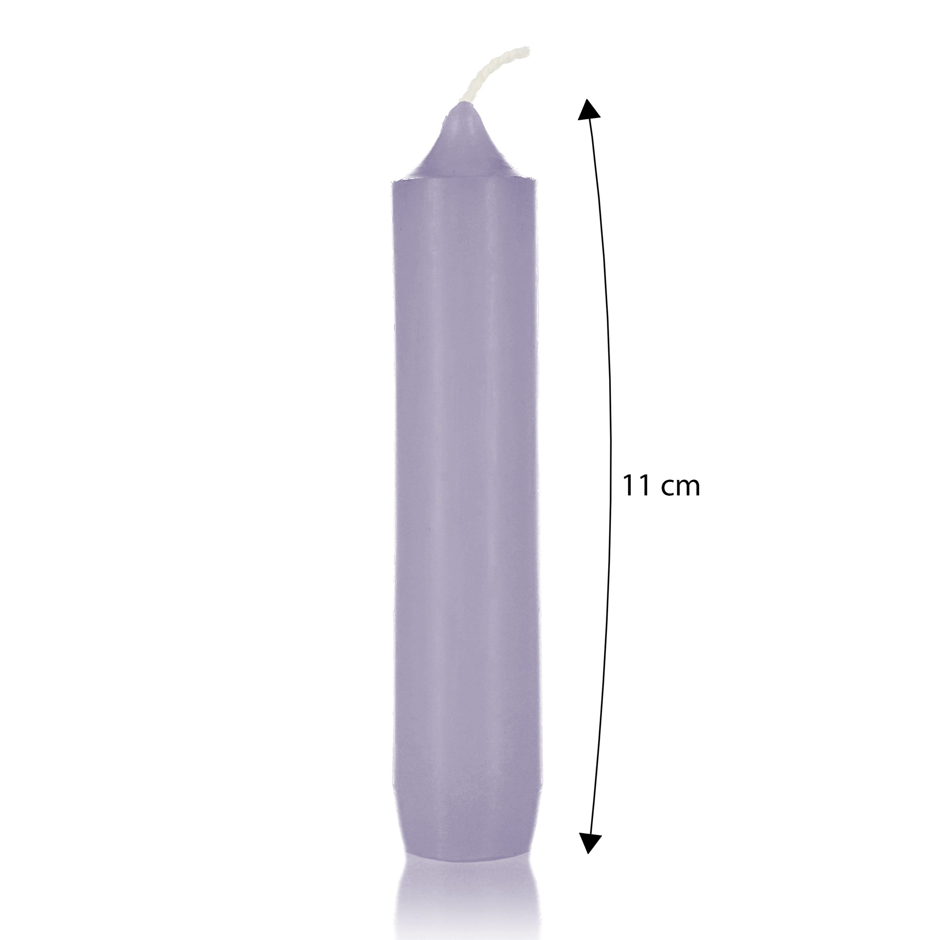 Nordstern Spitzkerze Stabkerzen 11 x 2,2 cm (Set, 6er), Ideale Tisch Deko für Hochzeit oder Weihnachten