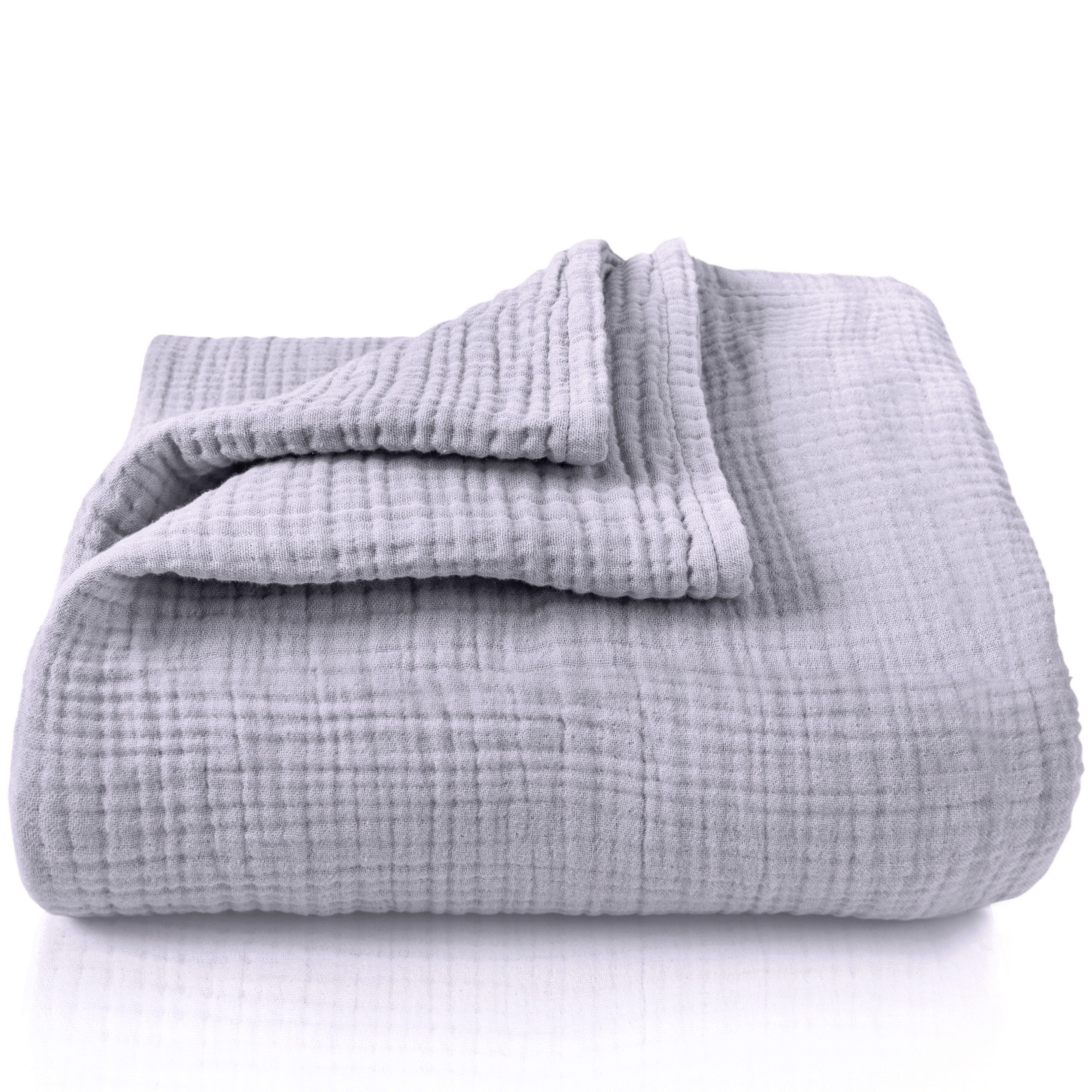 Babydecke Premium Musselin Babydecke 4-lagige Decke aus 100% Baumwolle, Lay günstig online kaufen