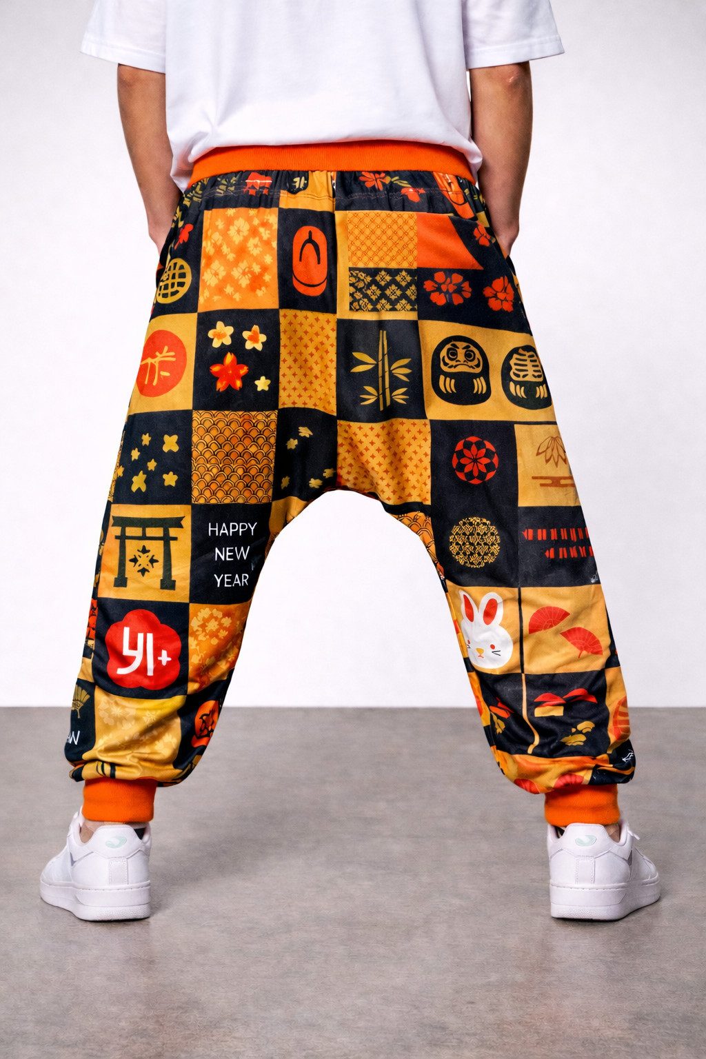 Mosranic Jogginghose Herren Baggy Yoga Hose "DORUMA" Trainingshose Fitness Gym Sporthose