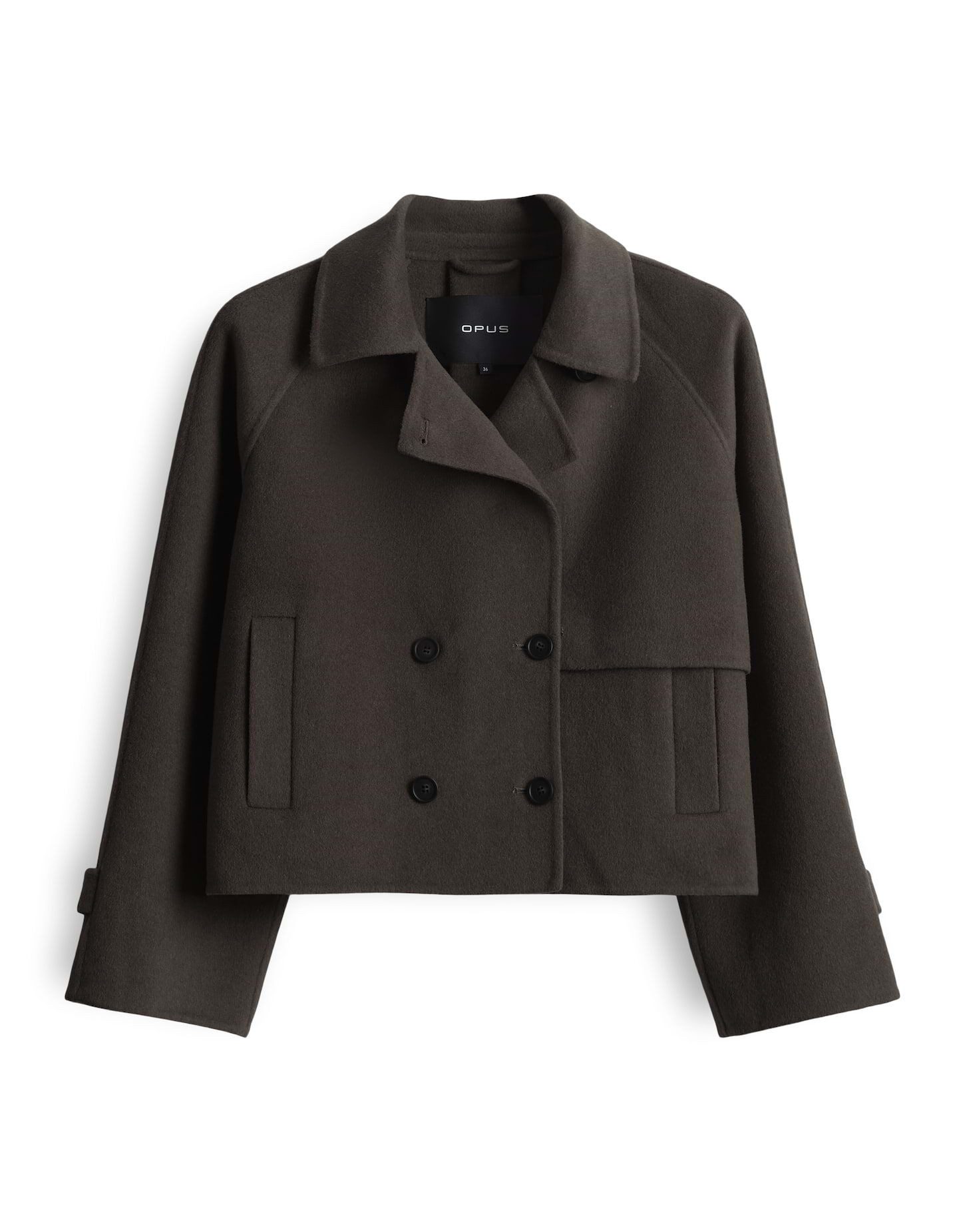 Trenchcoat HAILI im modernen Wollmix Look
