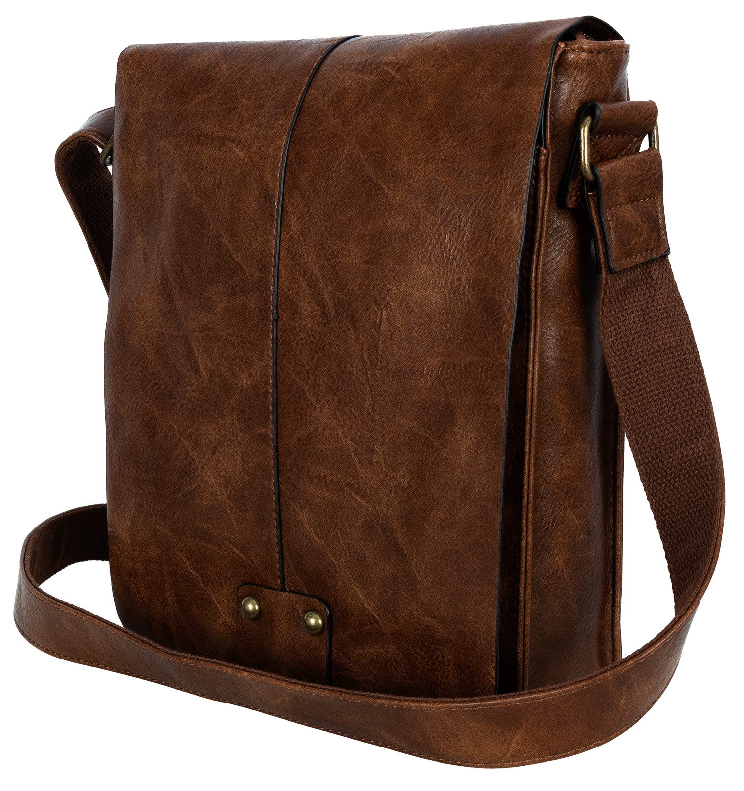 EAAKIE Umhängetasche Umhängetasche Flugbegleiter Schultertasche Messenger Damen Herren – Bild 4 von 5