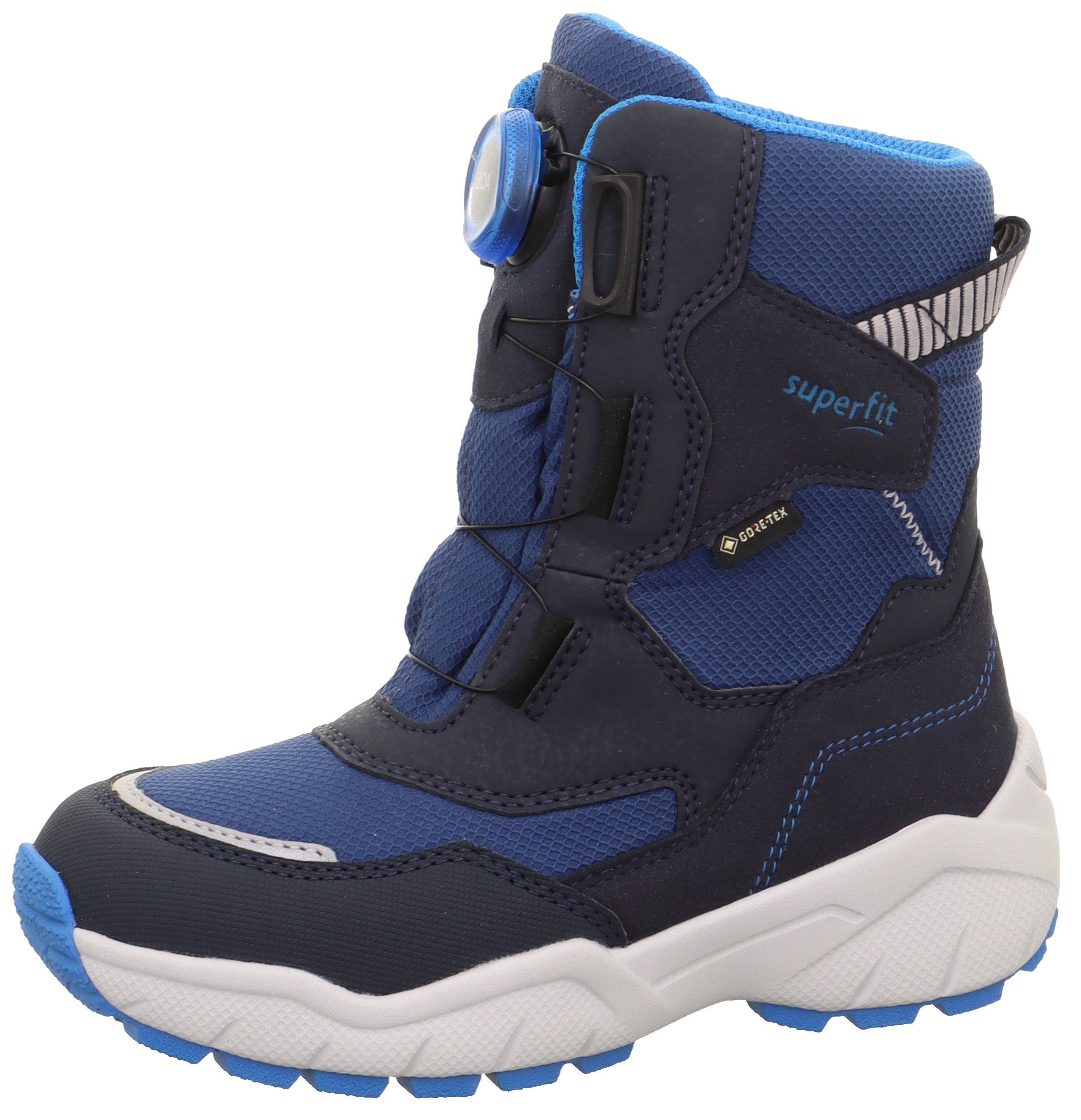 Superfit CULUSUK 2.0 WMS: Weit Winterboots mit praktischem BOA-Dreh-Schnellverschluss blau