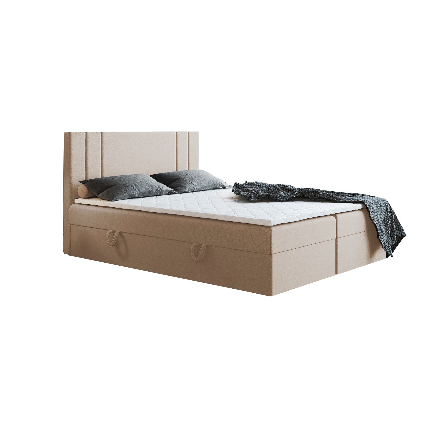 Godre Boxspringbett mit Bettkasten Nardo 120x200 günstig online kaufen