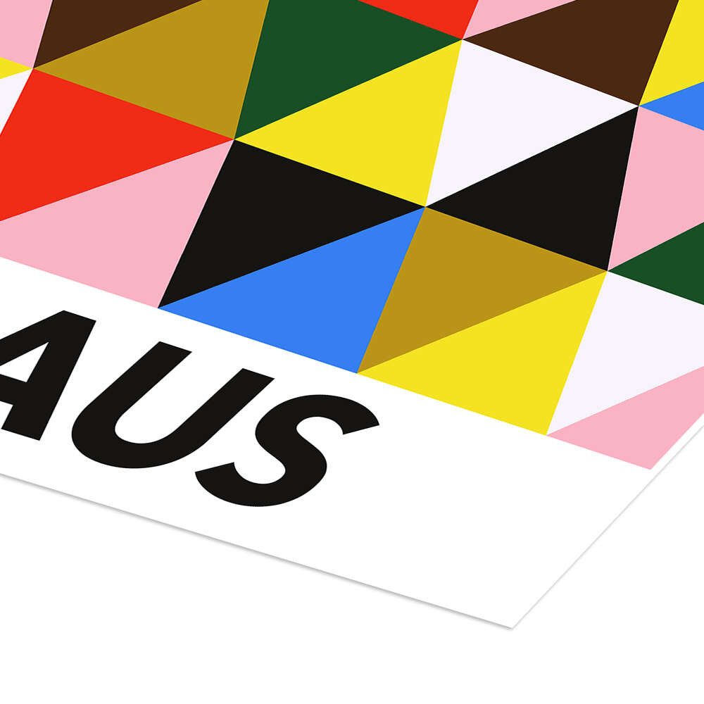 Posterlounge Wandbild Bauhaus Design, THE USUAL DESIGNERS, erhältlich als Poster, Leinwandbild, Wandsticker oder Acrylglasbild