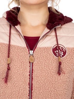 Piz Palü Outdoorjacke Jacke FALKENSTEIN rosa bordeaux