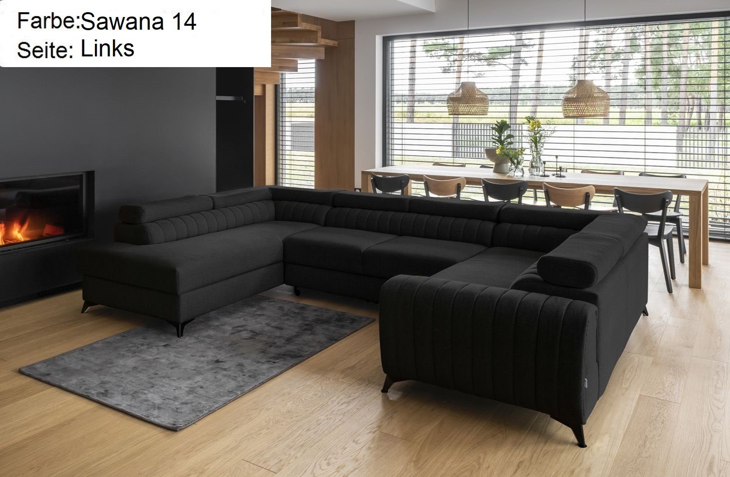 Lukas Möbel Wohnlandschaft Wohnlandschaft Linus mit günstig online kaufen