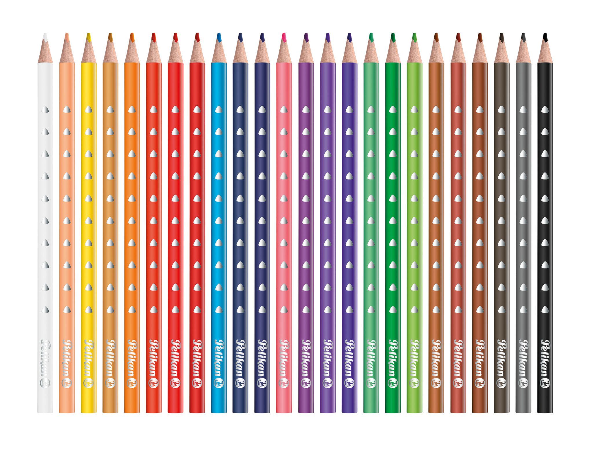 Herlitz Buntstift 24 Pelikan Buntstifte "SILVERINO"