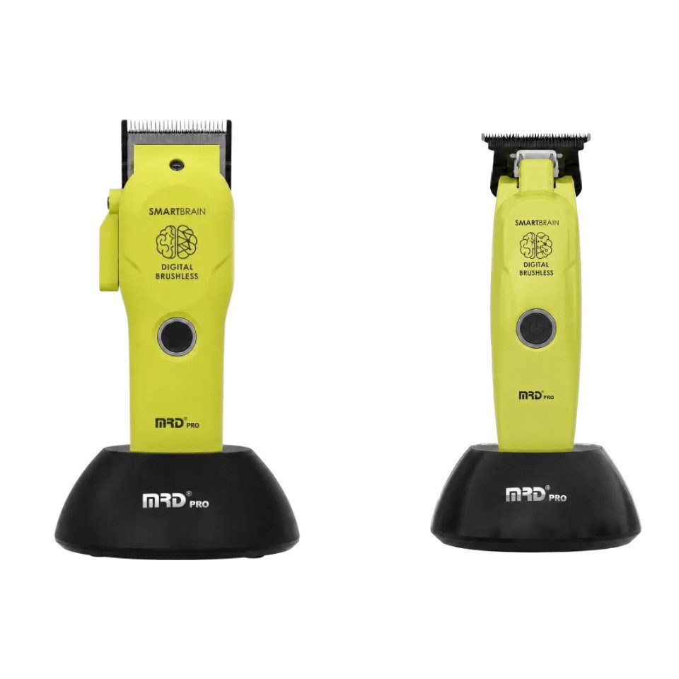 MRD PRO Haarschneider MRD 2er, Haarschneider und Trimmer inklusive Zubehör, Bürstenloser BLDC-/Vector-Motor