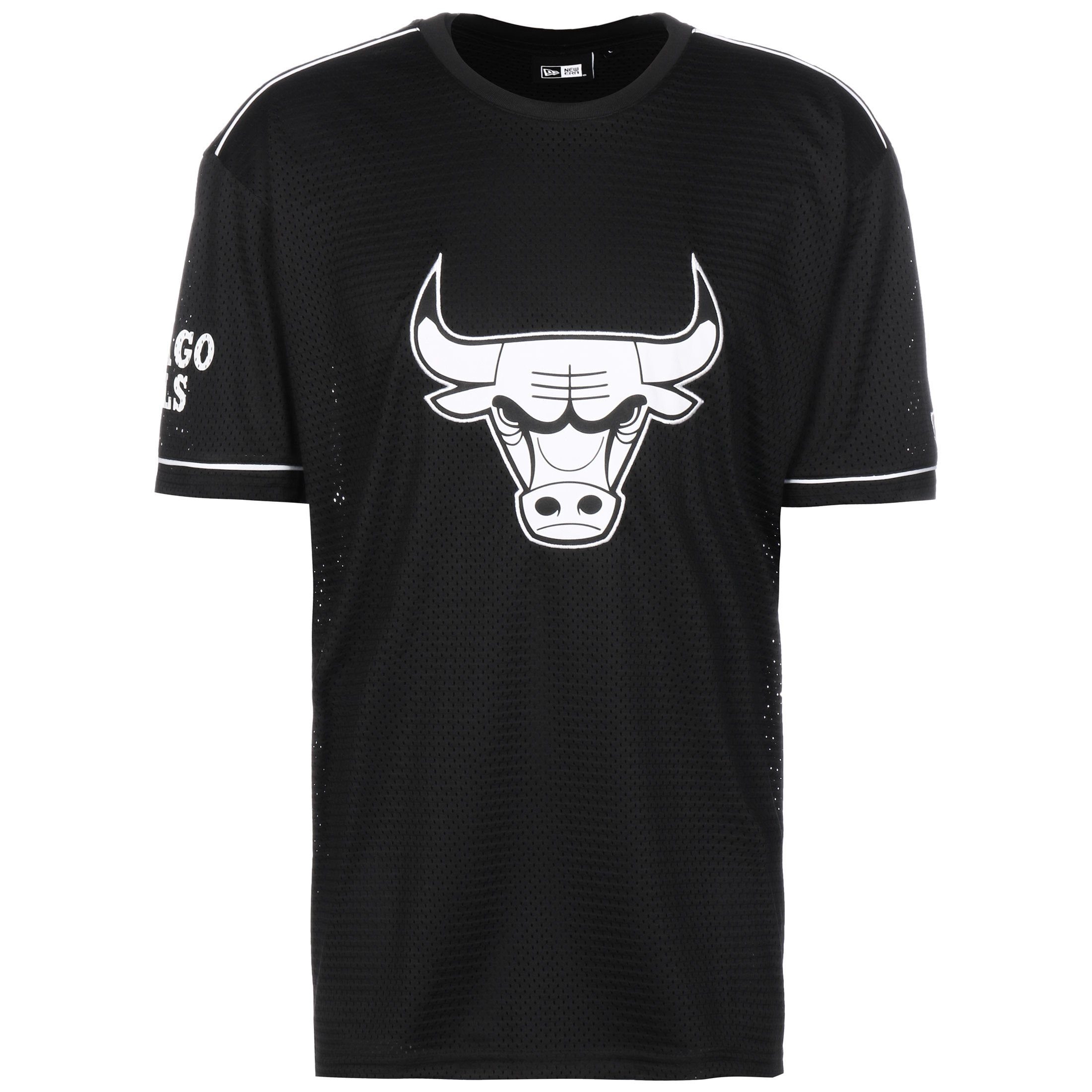Trainingsshirt Era Bulls T-Shirt Oversized Herren Chicago NBA New