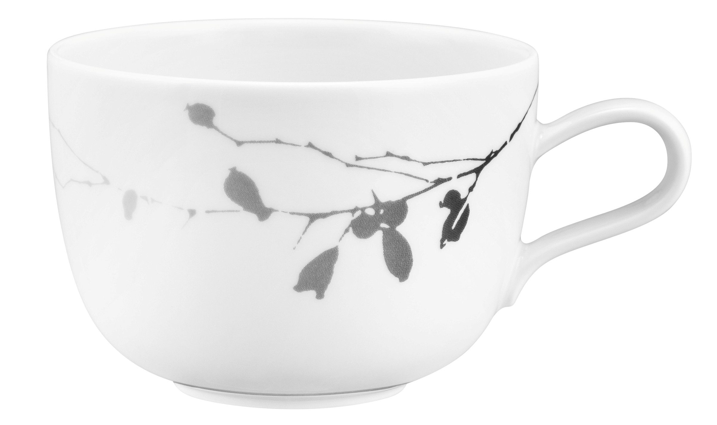 Seltmann Weiden Tasse Liberty - Dark Rose Hip, 1-tlg., Porzellan, Milchkaffeeobertasse 0,38 l
