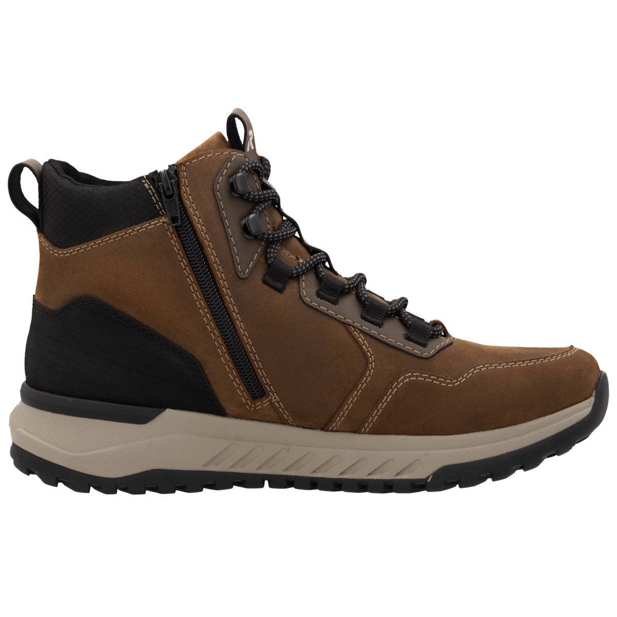 Rieker EVOLUTION U0172 Herren Schnürboots Stiefeletten, Stiefel, Winterstiefel, Winterboots, Schneestiefel