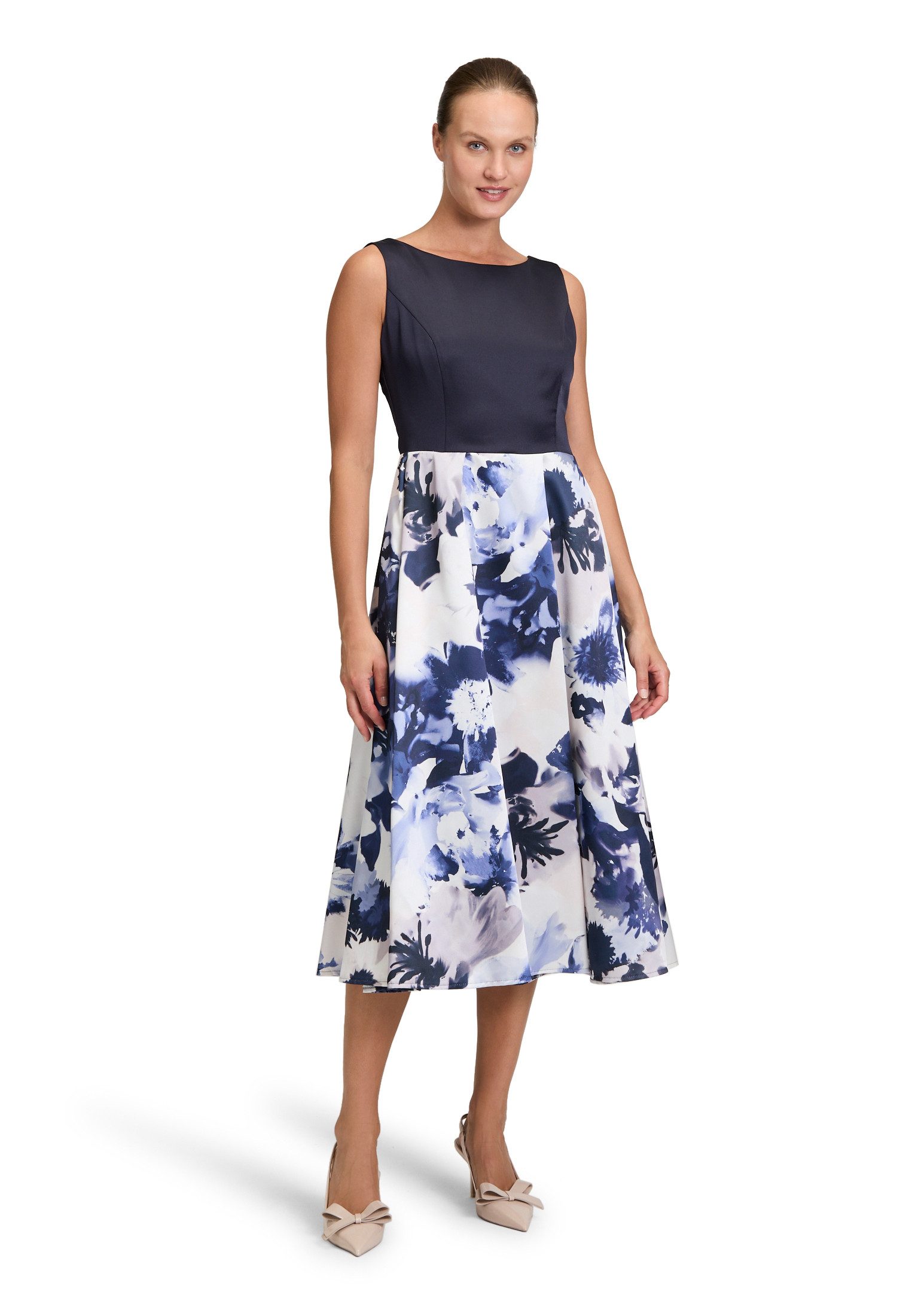 Vera Mont Cocktailkleid Damen Cocktailkleid mit ausgestelltem Rock günstig online kaufen