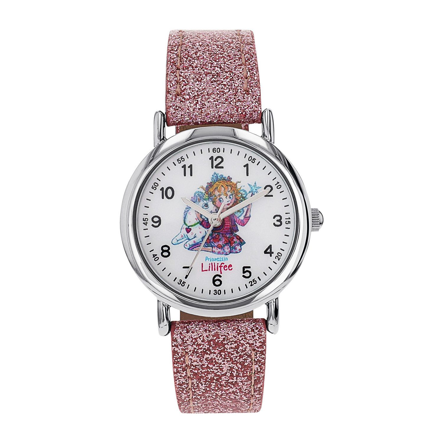 Prinzessin Lillifee Quarzuhr 2100472, Armbanduhr, Kinderuhr, Mädchen, analog