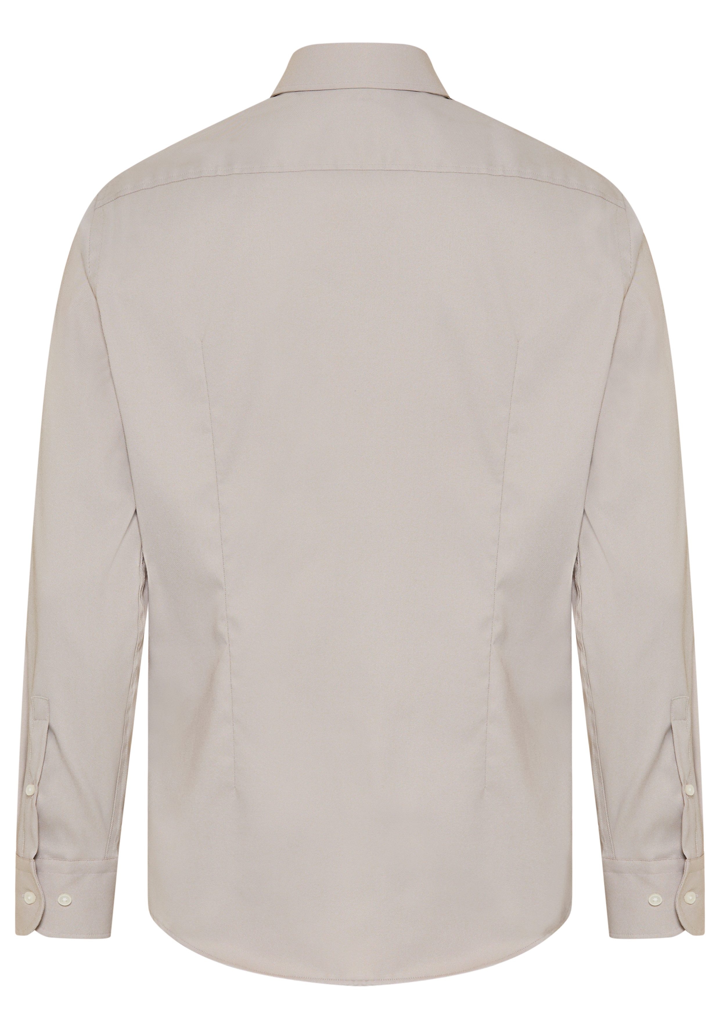 BOSS Businesshemd HANK Slim-Fit, aus funktionalem Stretch-Twill, Kentkragen