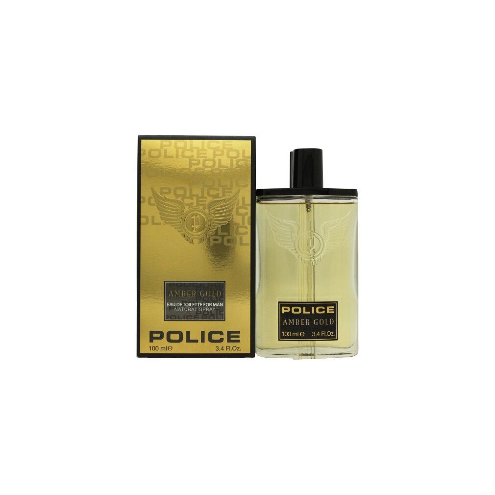 Monotheme Eau de Toilette Police Amber Gold Eau De Toilette For Man Spray