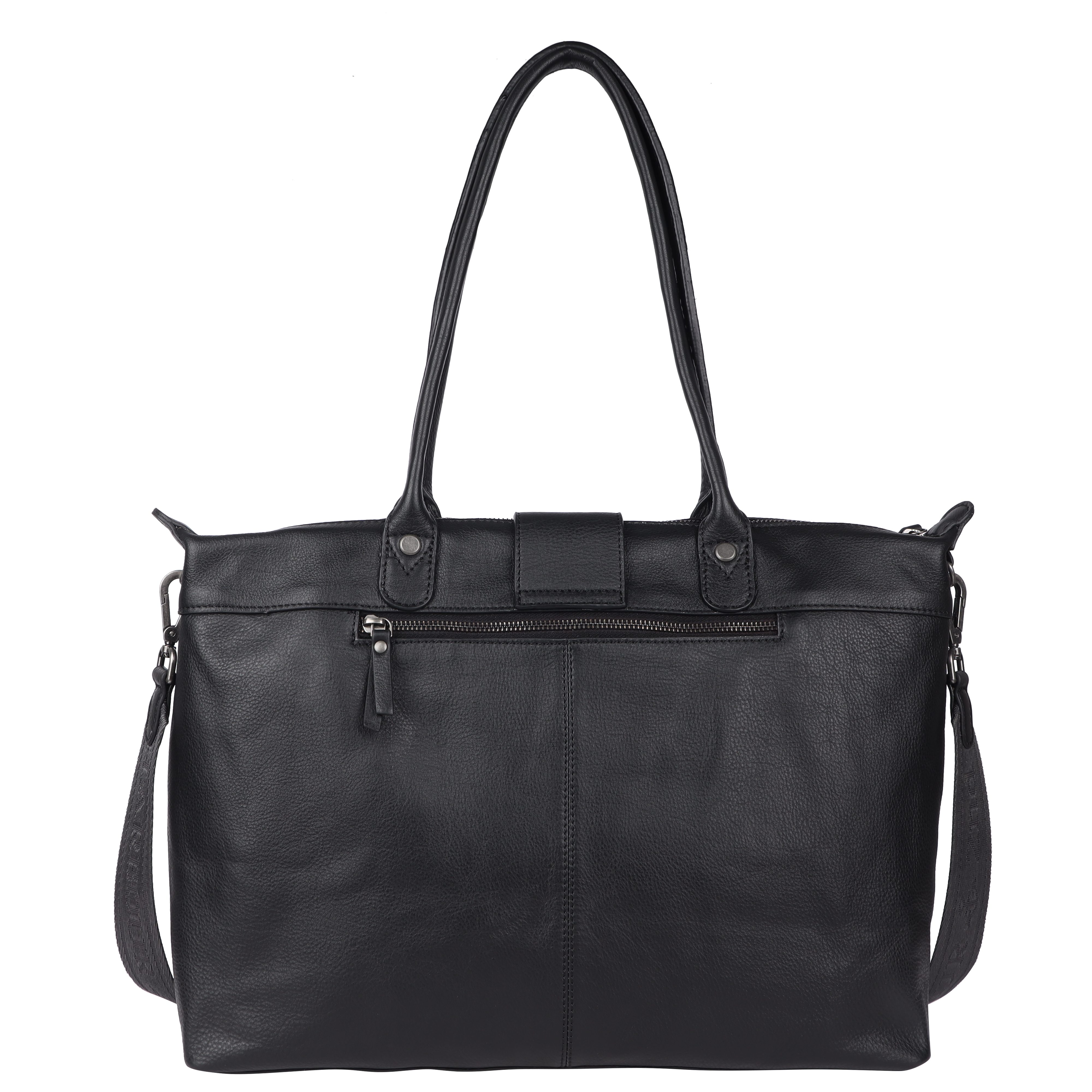 HARBOUR 2nd Shopper Malin, Damen Umhängetasche, Handtasche, Tragetasche mit Steckverschluss