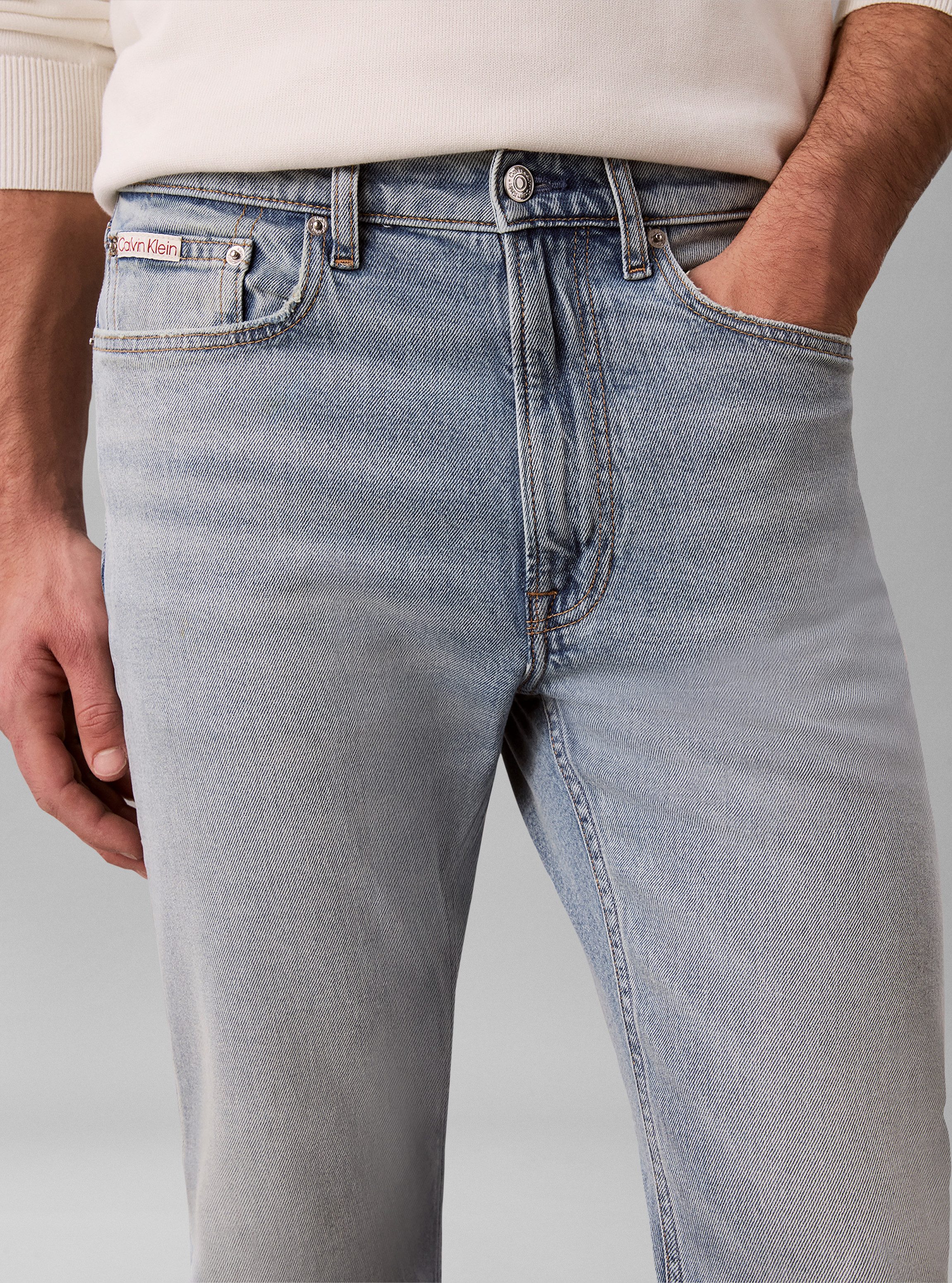 Calvin Klein Jeans Straight-Jeans Regular fit mit Taschen