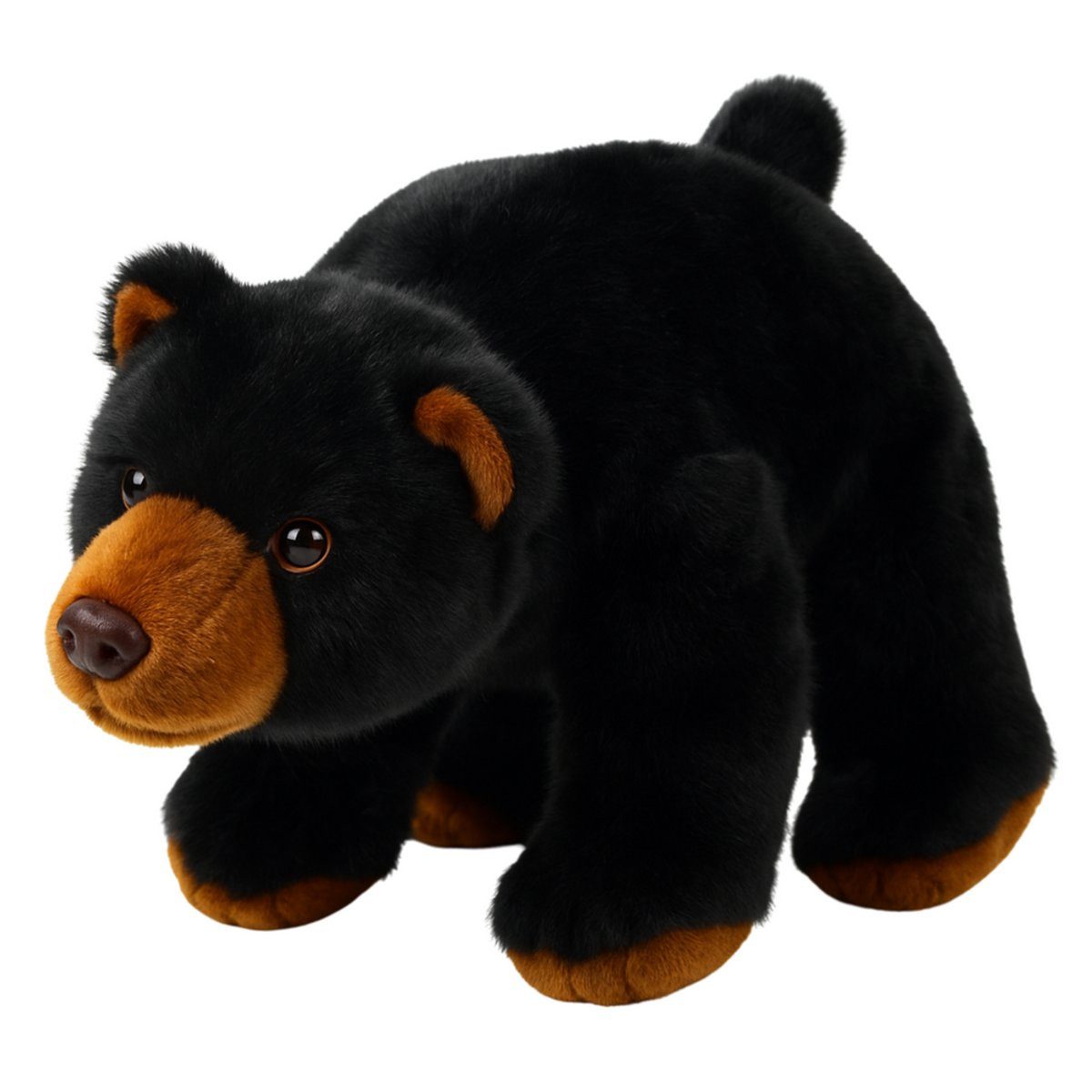 Wisam Plüschfigur Plüsch-Maskottchen Kuscheltier Schwarzbär 28cm (1-St)
